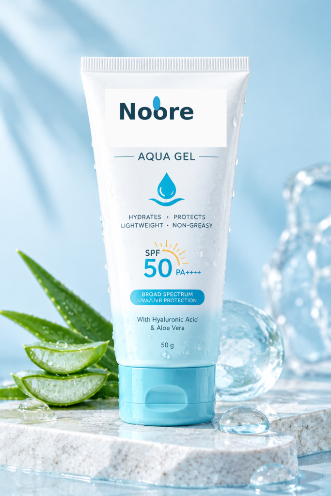 noore hyaluronic sunscreen aqua gel 2