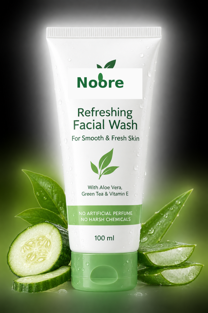 noore refreshing facial wash